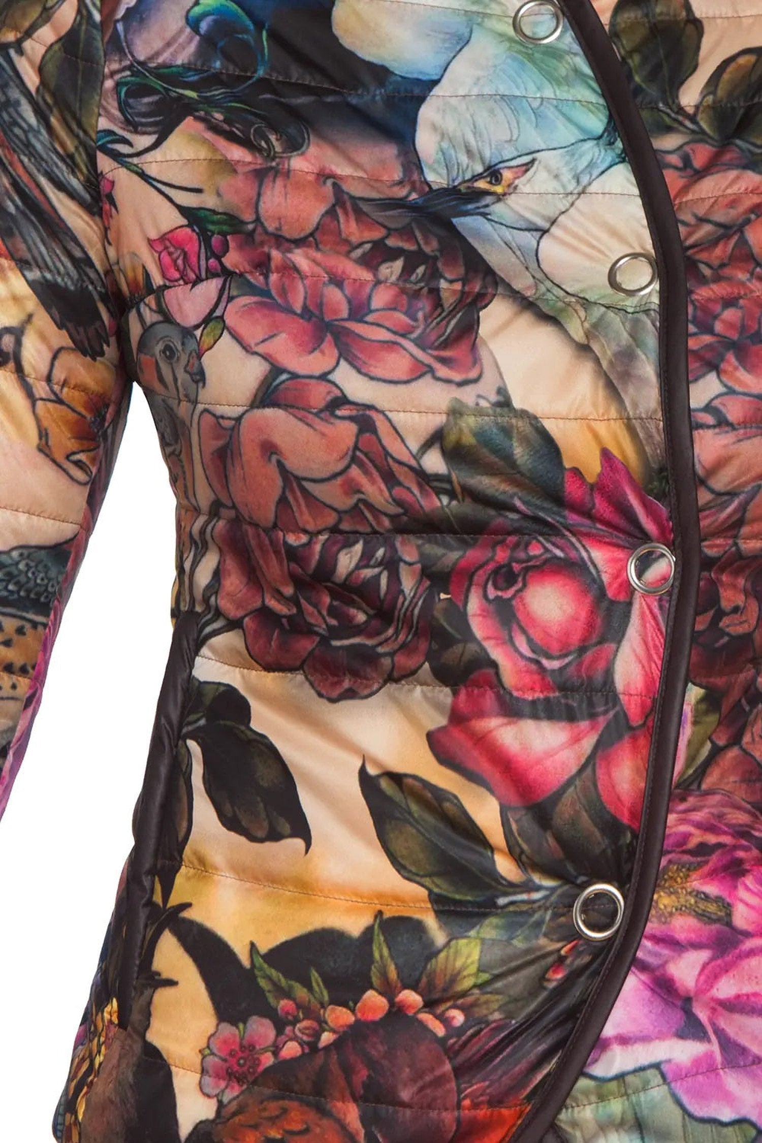 VESTE LÉGÈREMENT REVÊTUE AVEC DOUBLURE MATELASSÉE - ÉTOILE TATOUAGE