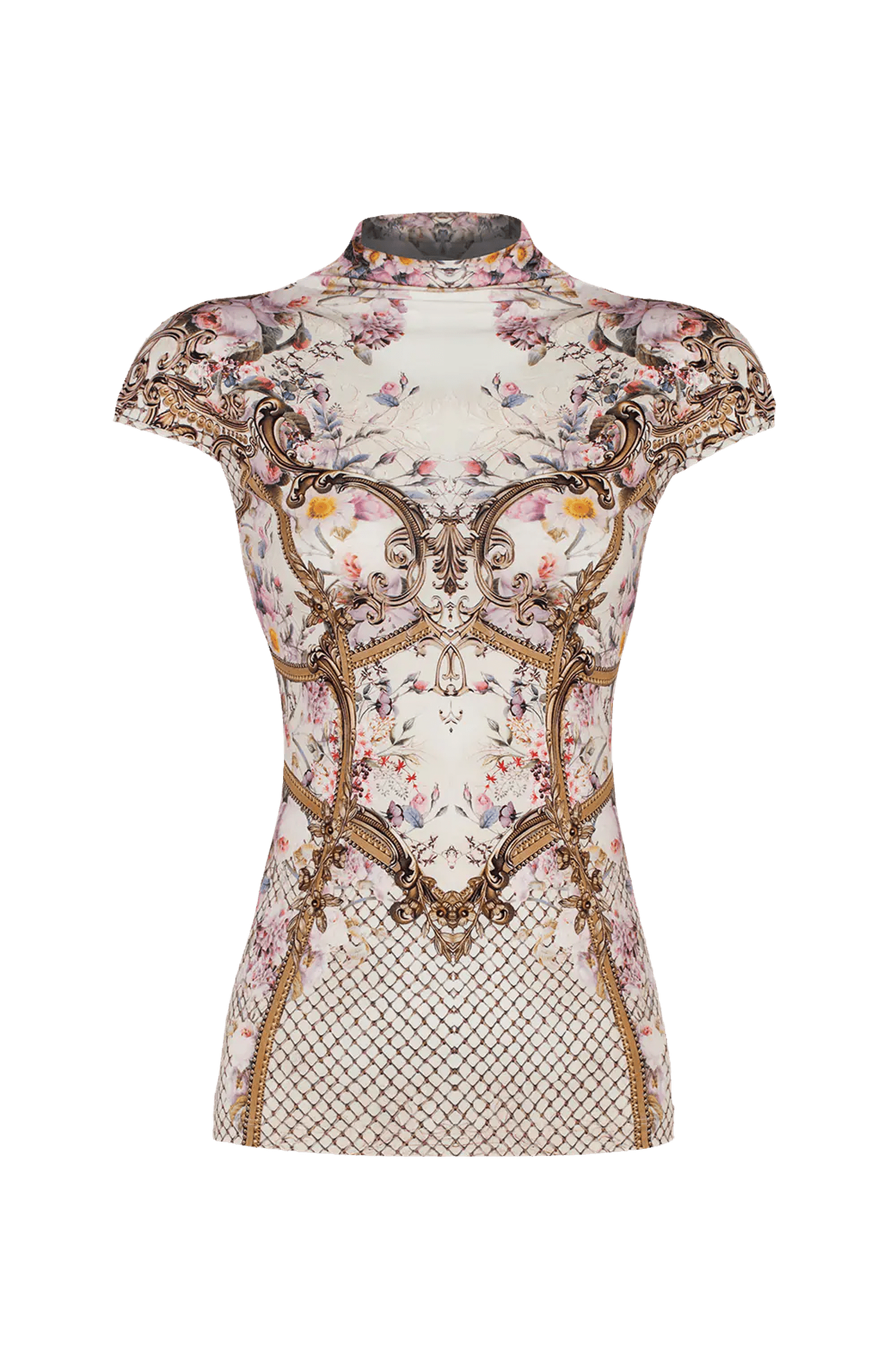 BASIC BLOUSE - BAROQUE FLOWERS