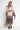 VISCOSE SATIN CAFTAN WITH FEATHERS - GRAFFITI POWDER JIORO КАФТАН ОТ ВИСКОЗА С ПЕРА - GRAFFITI POWDER JIORO