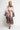 VISCOSE SATIN CAFTAN WITH FEATHERS - GRAFFITI POWDER JIORO КАФТАН ОТ ВИСКОЗА С ПЕРА - GRAFFITI POWDER JIORO
