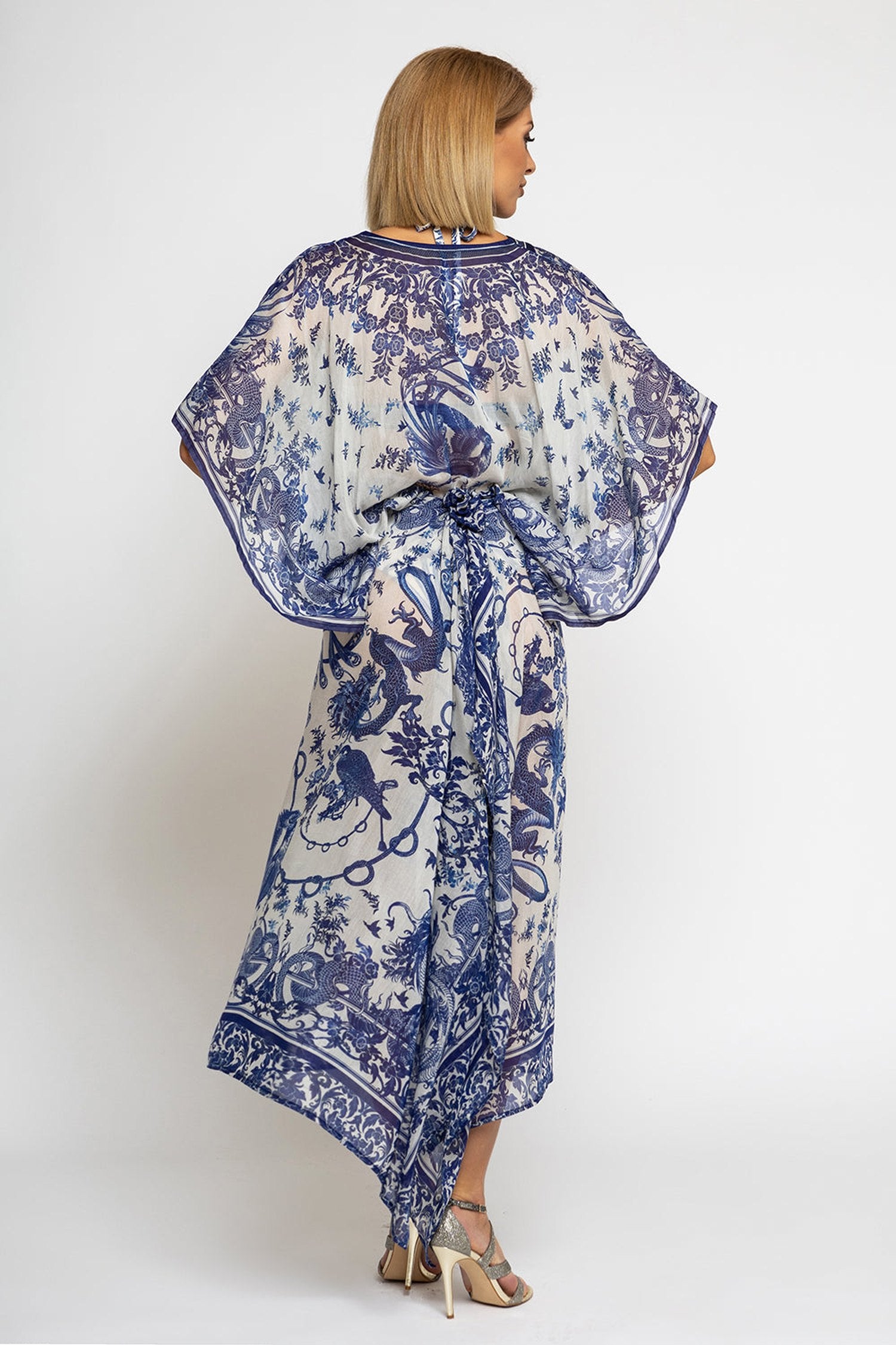 TUNIQUE EN COTON DE SOIE - CIEL D'ASIE