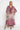 Caftan en coton de soie - Asie Bordeaux
