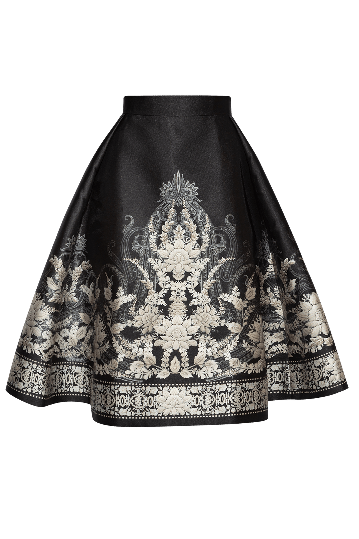 FLARED SKIRT - FROZEN LOTUS