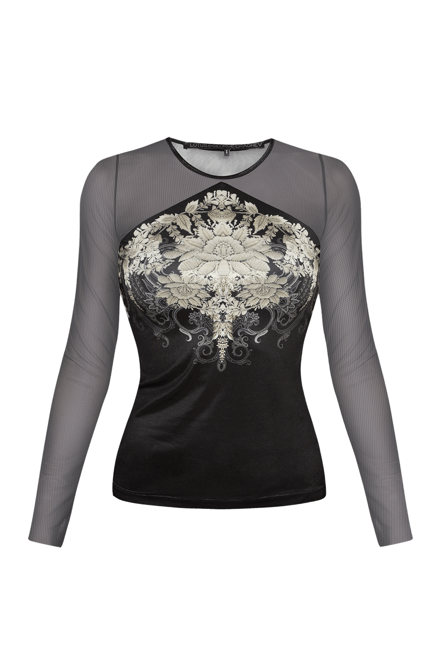 BLOUSE AVEC IMPRIMÉ - LOTUS GELÉ