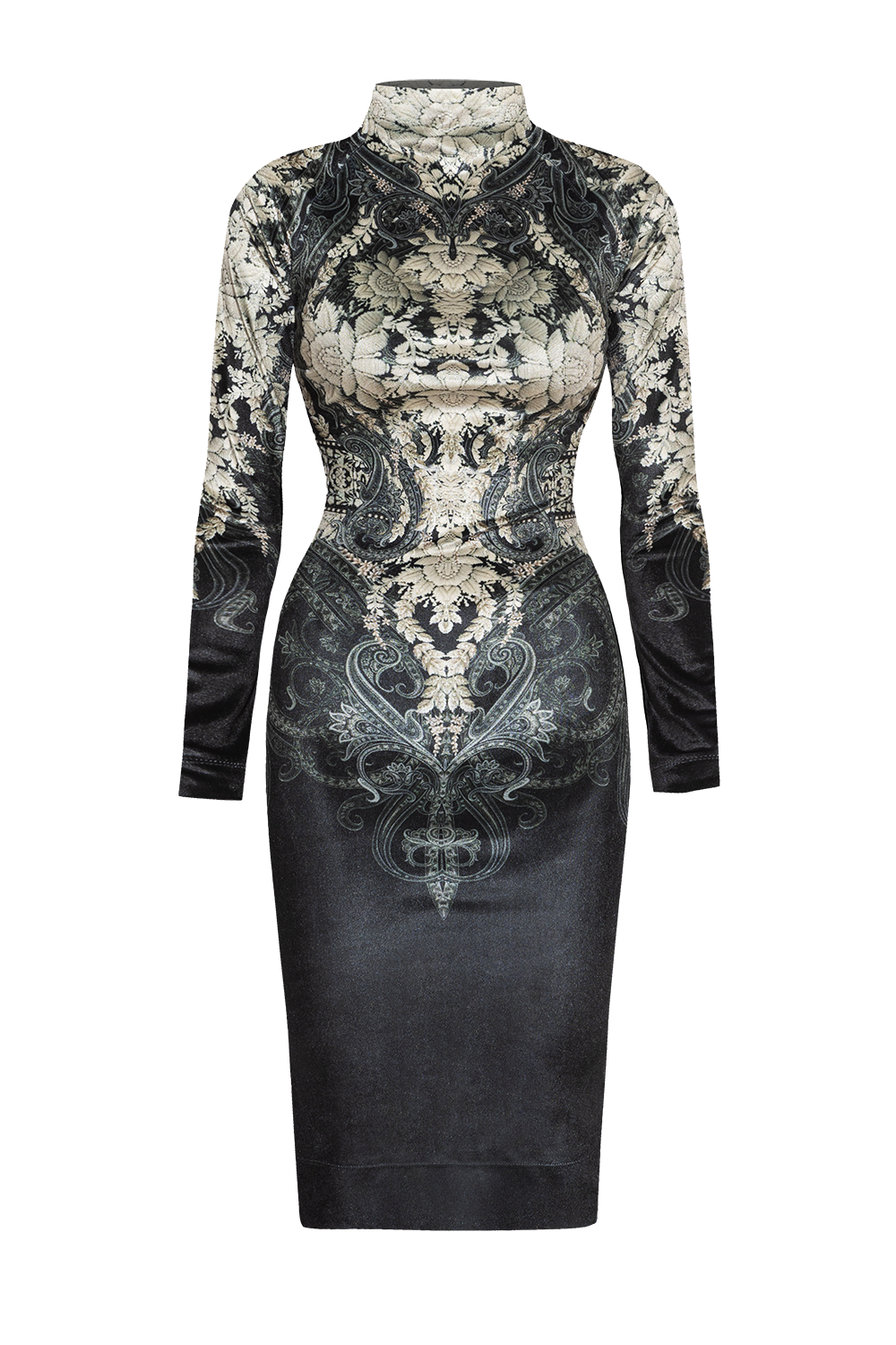 ROBE VELOUTÉE - LOTUS GELÉ