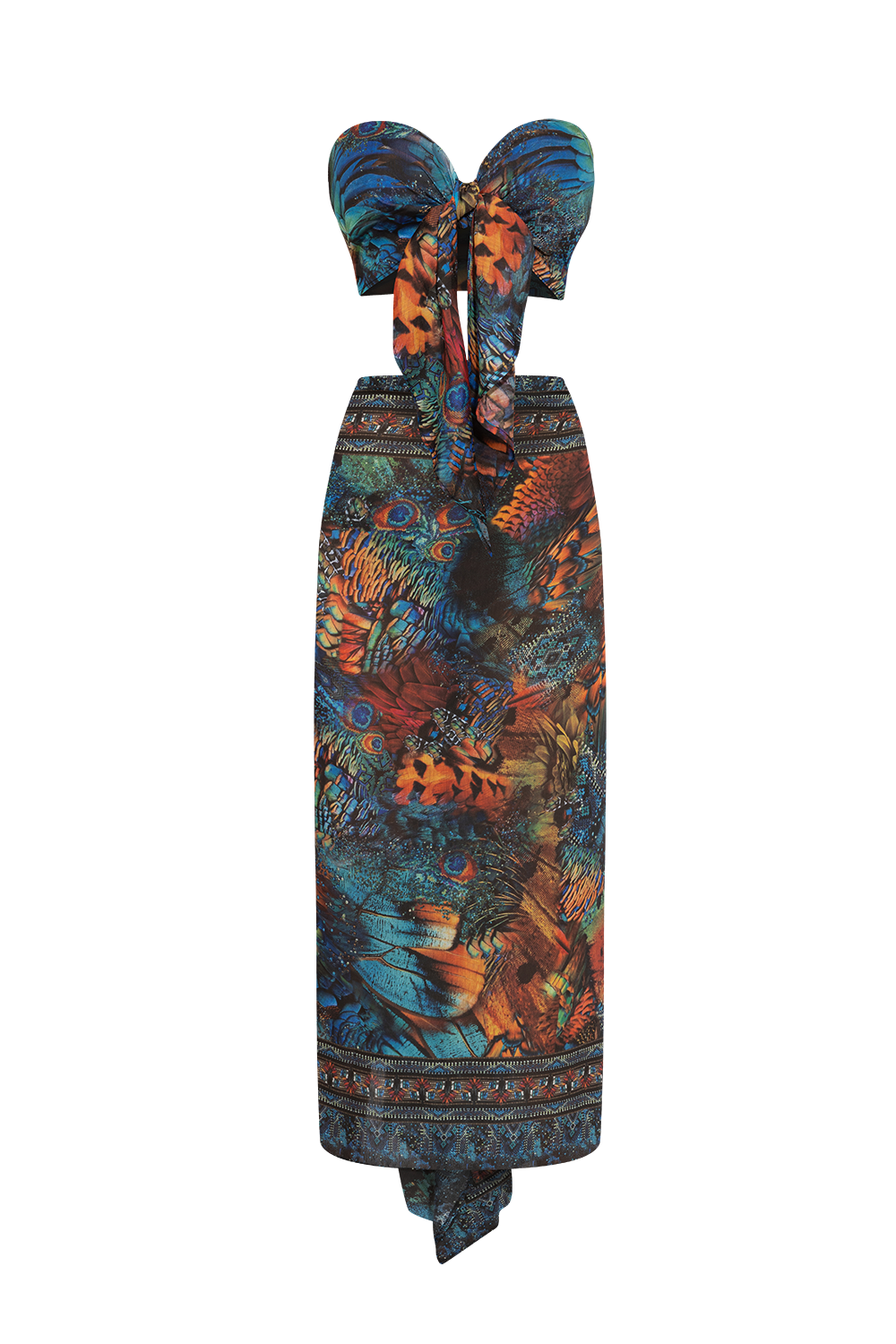 SET OF PAREO AND SMALL SCARF – AMAZONIA