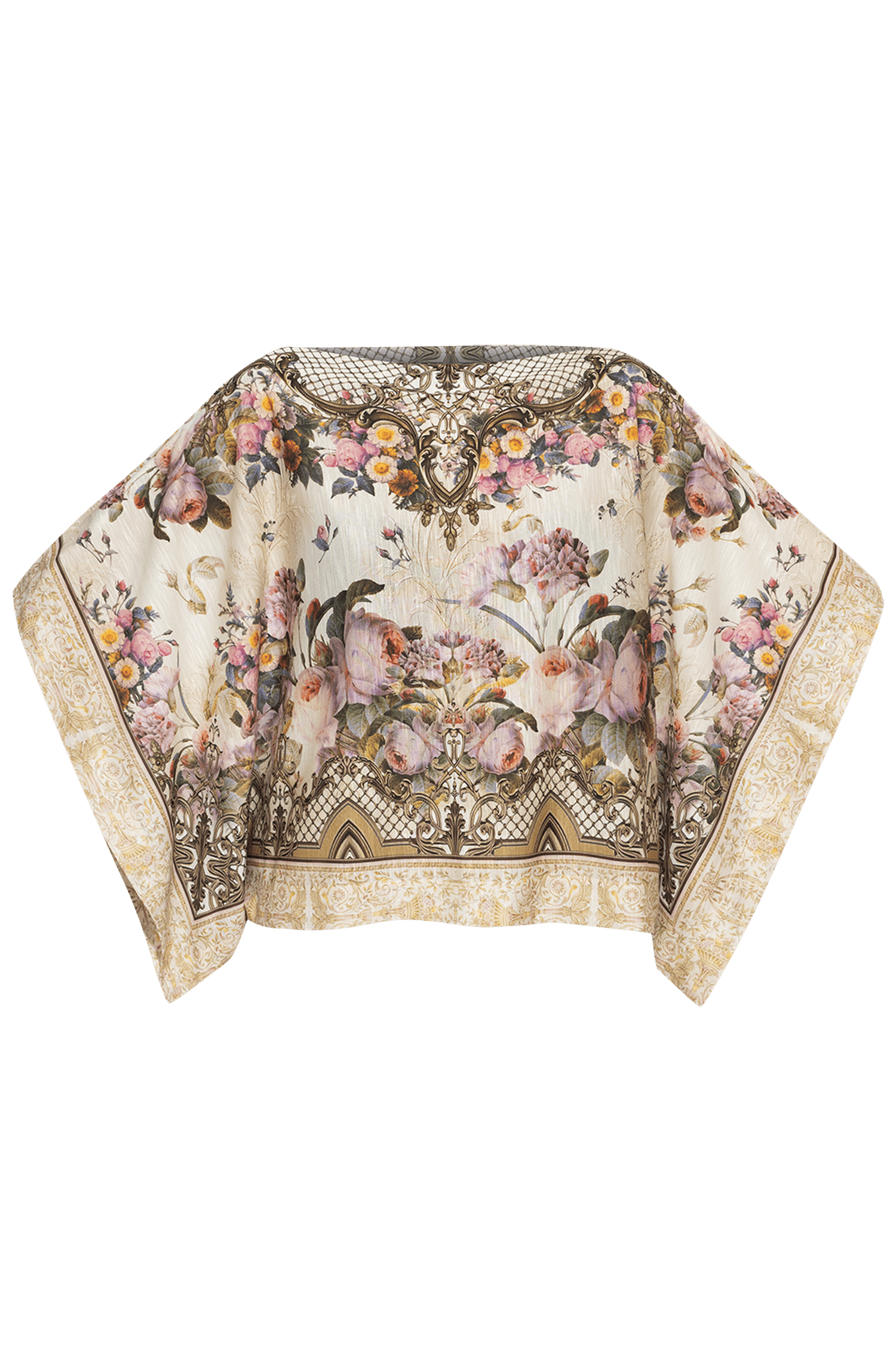 LOOSE BLOUSE - BAROQUE FLOWERS