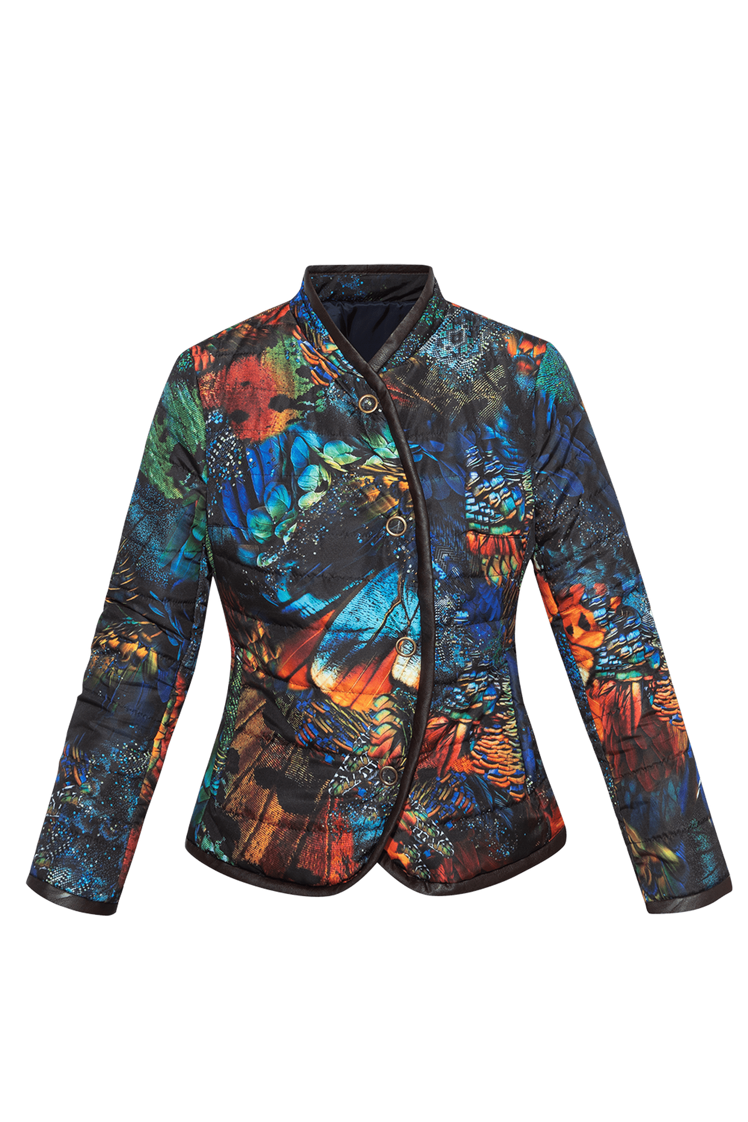 VESTE LÉGÈREMENT REVÊTUE AVEC DOUBLURE MATELASSÉE - AMAZONIA