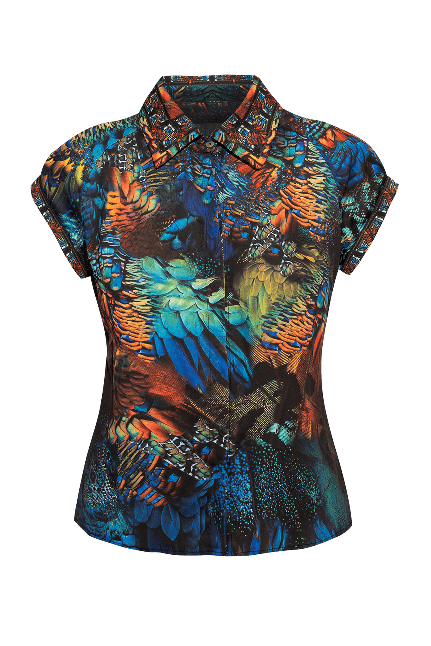 Chemise à manches raglan en viscose - Amazonia